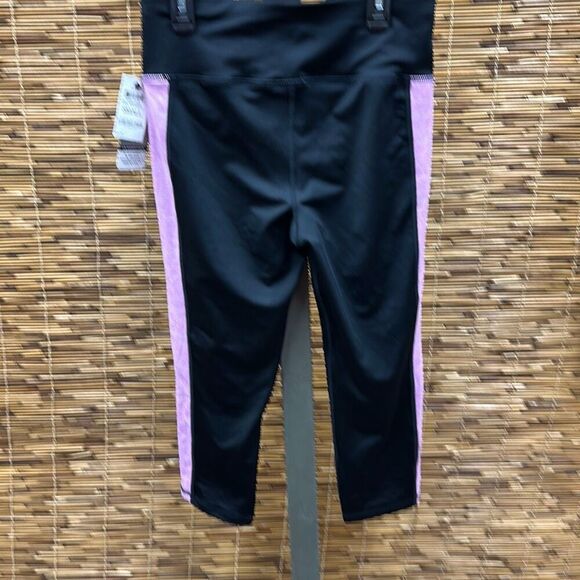 ID Ideology Colorblocked Cropped Leggings, Created for Macy's Size Small - Picture 2 of 3